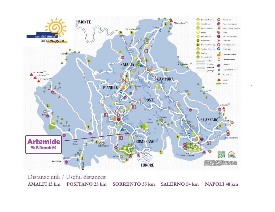 Artemide ospitalità diffusa amalficoastincoming Agerola Exterior foto